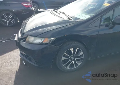 2013 Honda Civic Ex z USA, uszkodzony, nr VIN 19XFB2F8XDE075704